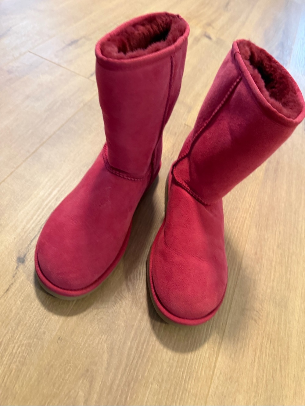 UGG Classic Mid-Calf Boots in Red